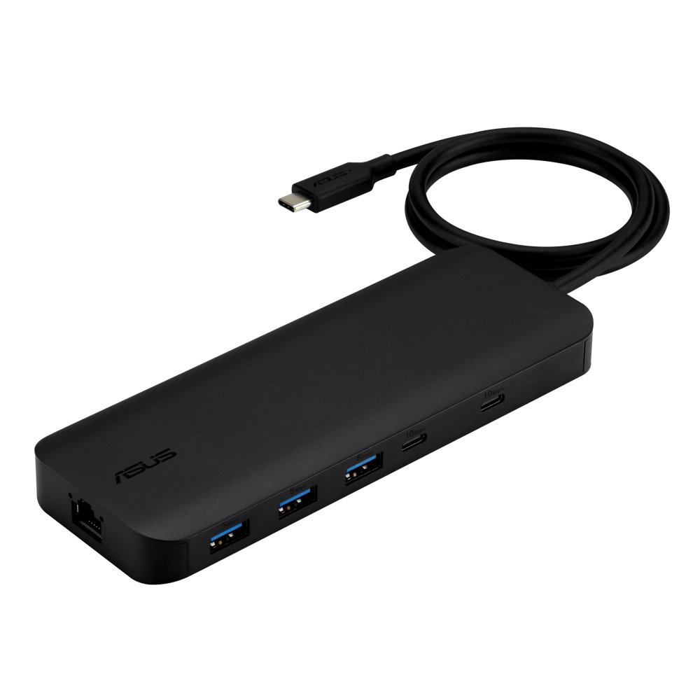 Asus Triple Display 11 IN 1 USB-C Dock DC320 3 x USB-A, RJ45, 1 x HDMI2.0, 2 x DisplayPort, 3 x USB-C, 3.5mm Audiojack Up to 70W Power Delivery 4K 60Hz