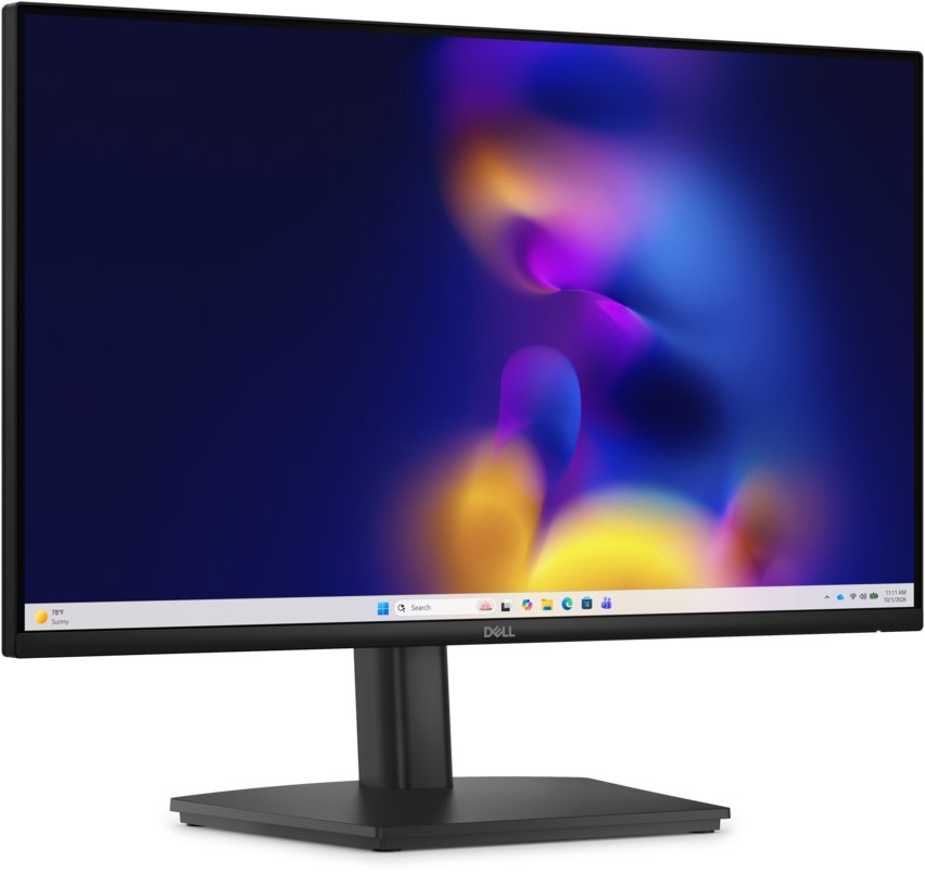 Dell Pro 24 - E2426HS - (23.8") (1920x1080) FHD IPS Monitor | 120Hz | x1 HDMI port (HDCP 1.4) | x1 DisplayPort 1.4 (HDCP 1.4) | x1 VGA port | Built-In Speakers | Height-Adjust | Swivel | Pivot | Slant | Tilt | VESA