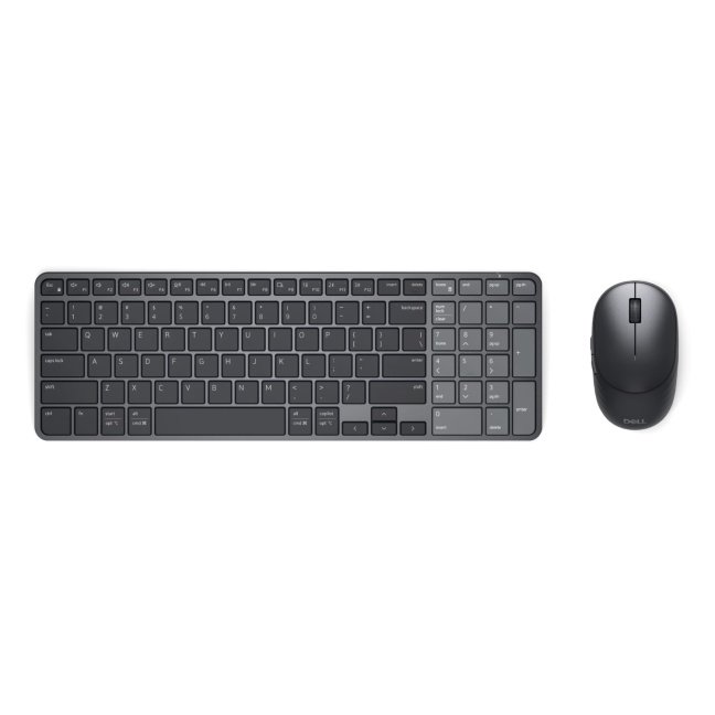 Dell Pro 7 Rechargeable Compact Keyboard and Mouse - KM746 - US International (QWERTY)