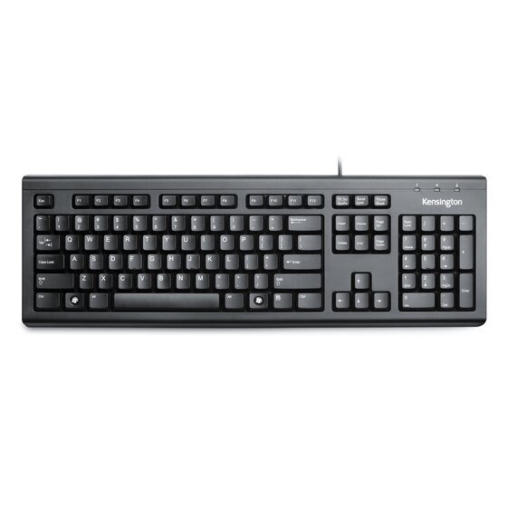 Kensington - ValuKeyboard Wired USB-A - Black