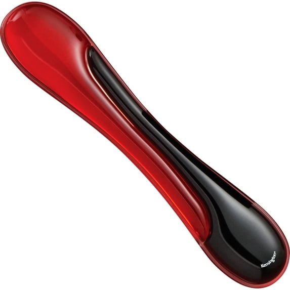 Kensington Duo Gel Keyboard Wrist Rest (Black/Red)