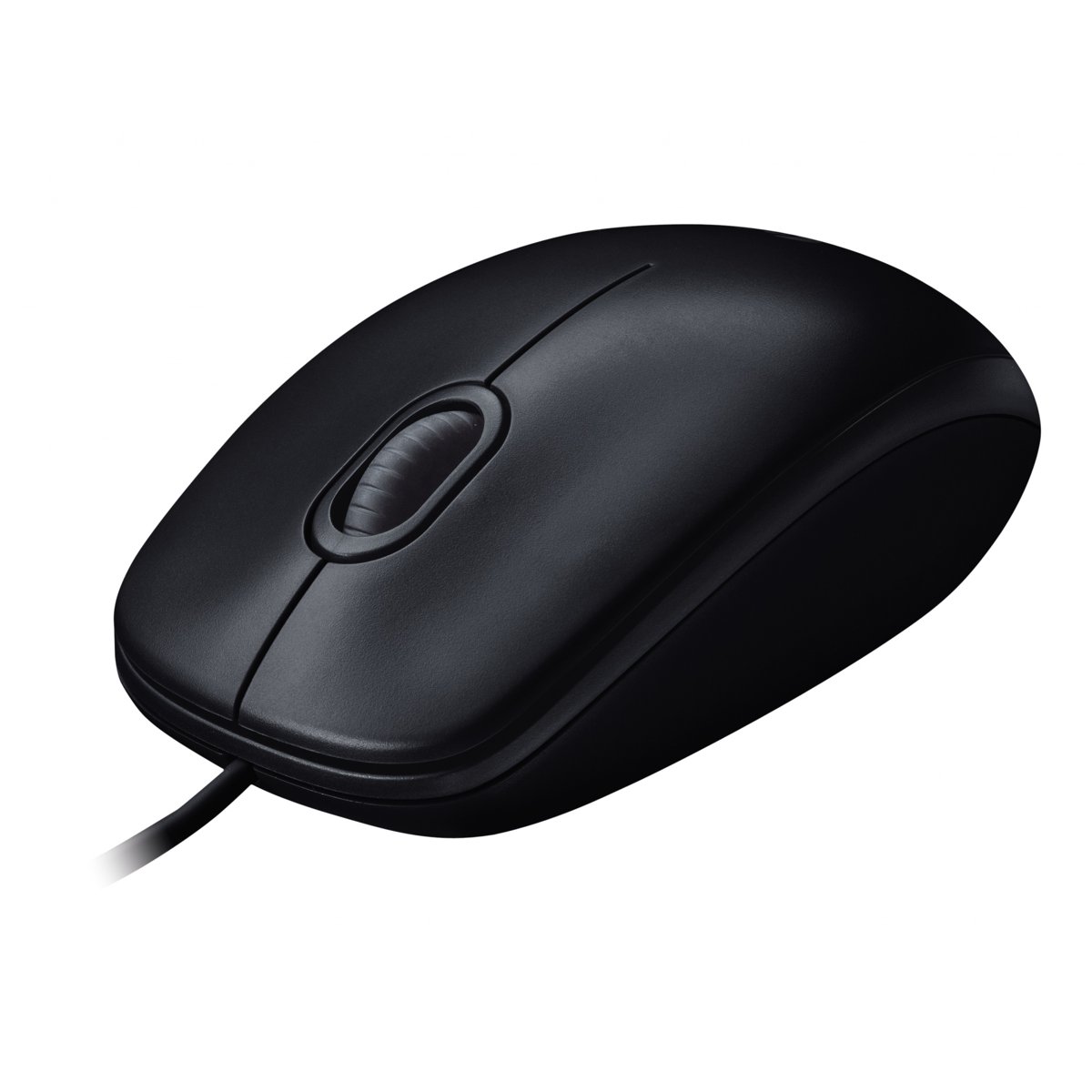 Logitech - USB-A Corded Mouse M90 - Black