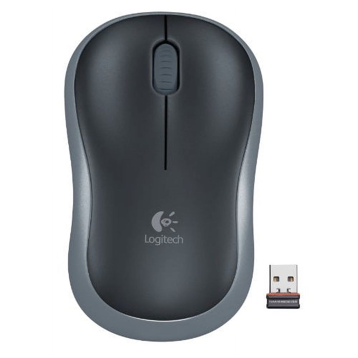 Logitech - M185 - Wireless Mouse - Grey/Black