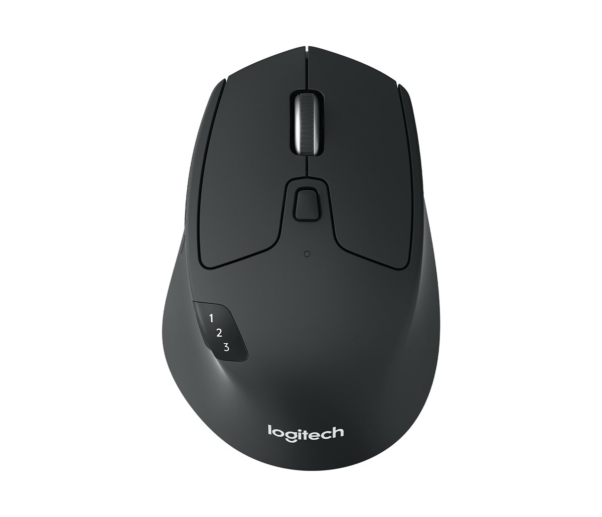 Logitech - M720 Triathlon Bluetooth and Wireless Mouse - Black