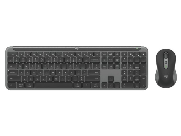 Logitech - MK950 Bluetooth Signature Slim Combo for Business - Black