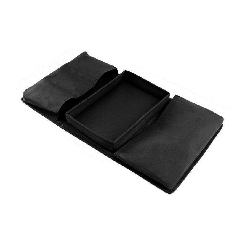 Tuff-Luv - 600D Cloth Sofa Couch Arm Tray Hangining Storage - Black