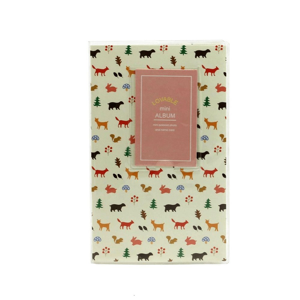 Tuff-Luv - Lovable Pets Instax Mini 8/9 Photo Album - Beige