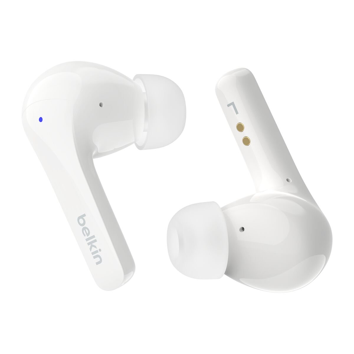 Belkin - SoundForm Motion True Wireless Earbuds - White