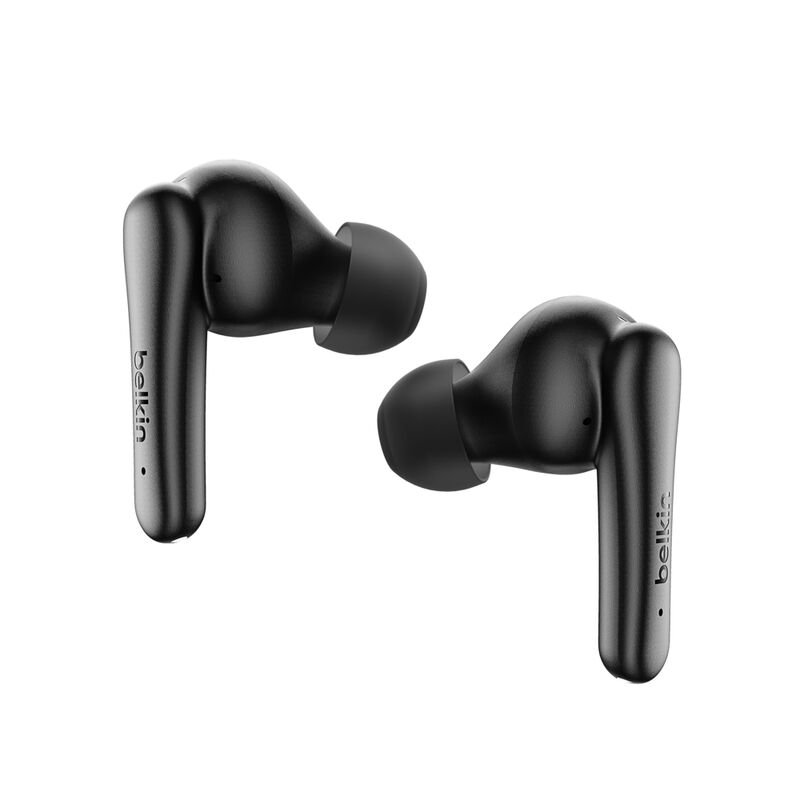 Belkin - SoundForm Rhythm True Wireless ANC Earphones with Built-in Microphone - Black