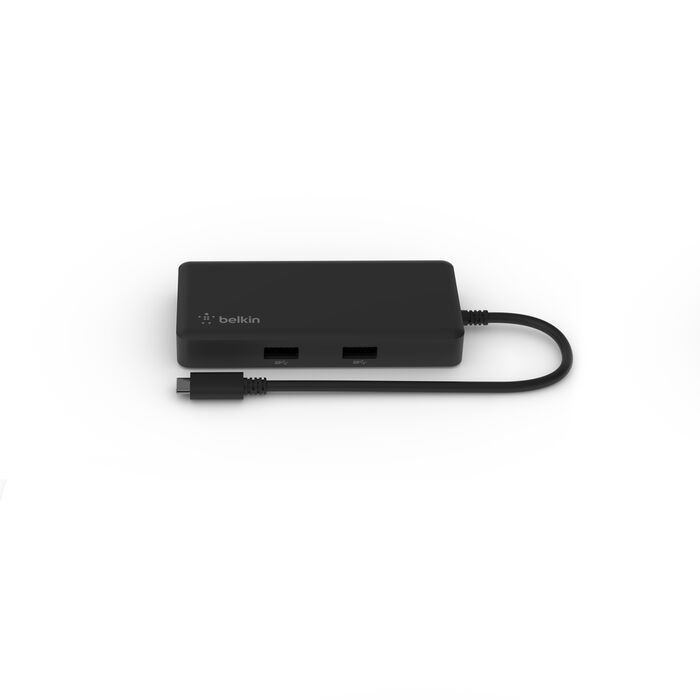 Belkin - 5 in 1 - Mobile USB-C Docking Station - Black