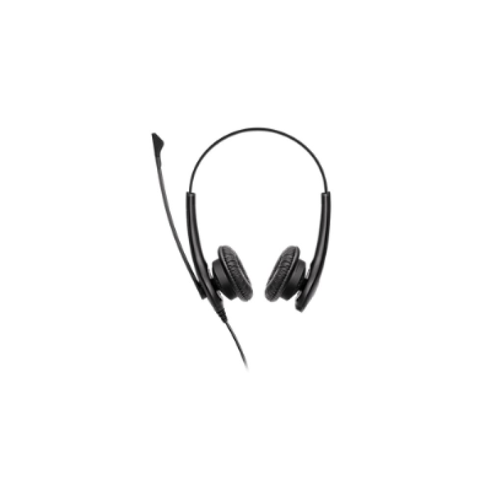 JABRA - BIZ 1100 EDU STEREO HEADSET, NOISE CANCELLING MIC, LEATHERETTE EAR CUSHIONS, 3.5MM