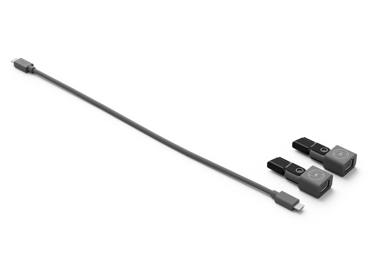 LOGITECH - RALLY MIC POD COUPLER, EXTENDING THE LENGTH OF THE RALLY MIC POD CABLES