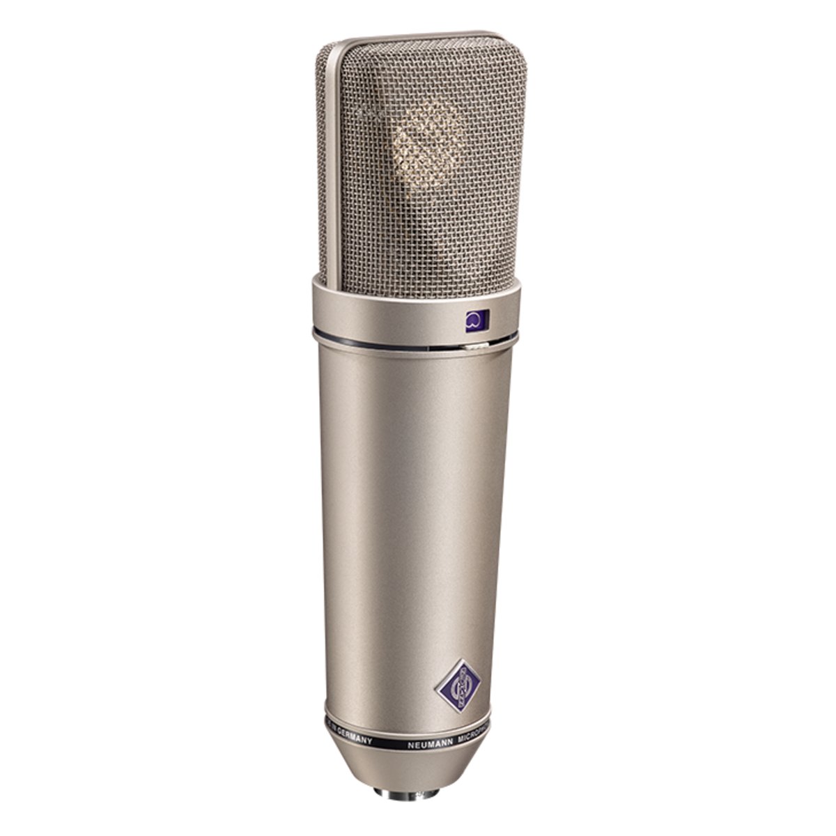 Neumann U 87 AI Studio Set Nickel Large Diaphragm Microphone, Omni, Cardioid, Figure-8