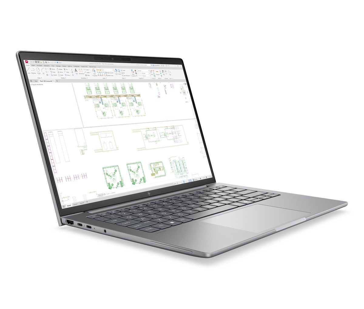 HP ZBook 8 G2i 14 , Intel® Core™ Ultra 9 386H Processor (18M Cache, up to 4.9 GHz) , 14" WUXGA LCD, UWVA, Anti-Glare, WLED, 300 nits, Low Power, sRGB 62.5% for 5MP+IR Camera & WWAN (1920 x 1200) , 32GB DDR5-5600 (1x32GB) - 2 SLOT / MAX 64GB , 1TB PCI