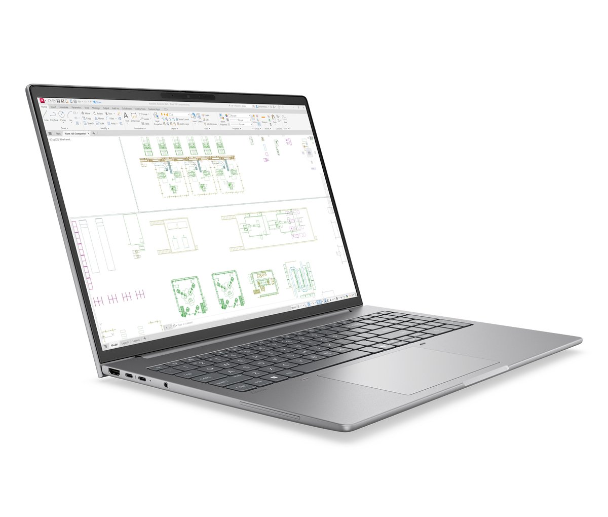 HP ZBook 8 G2i 16 , Intel® Core™ Ultra 9 386H Processor (18M Cache, up to 4.9 GHz) , 16" WUXGA LCD, UWVA, Anti-Glare, WLED, 300 nits, sRGB 62.5% for 5MP+IR Camera & WWAN (1920 x 1200) , 32GB DDR5-5600 (1x32GB) - 2 SLOT / MAX 64GB , 1TB PCIe NVMe Valu