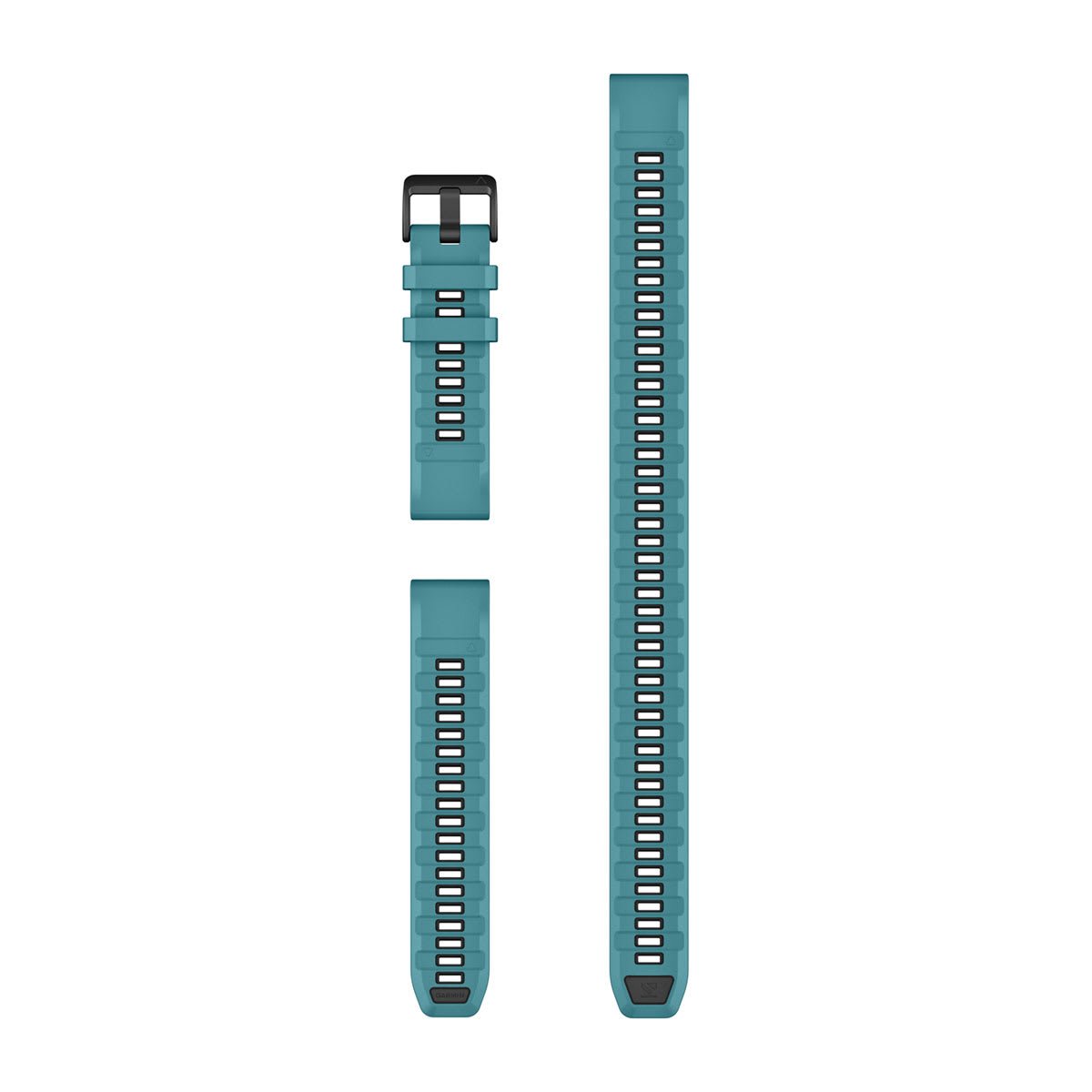 Garmin Acc, Descent 22mm Silicone Dive Band, Turquoise, 3pc,WW/Asia