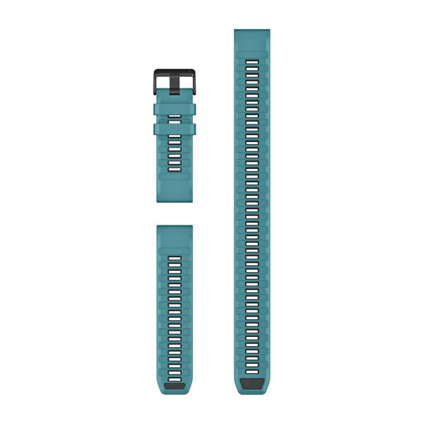 Garmin Acc, Descent 26mm Silicone Dive Band, Turquoise, 3pc,WW/Asia