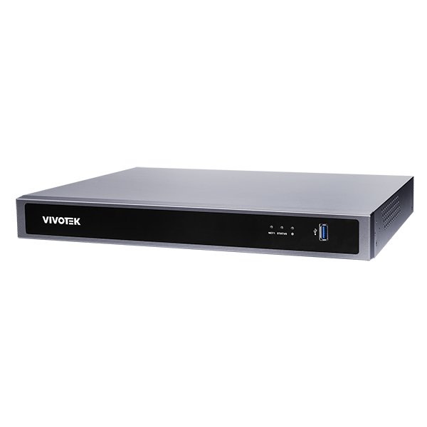 Vivotek H.265; 16 Channel; 2 Bay; 16x POE; 1x HDMI; Onvif; Deep Search NVR