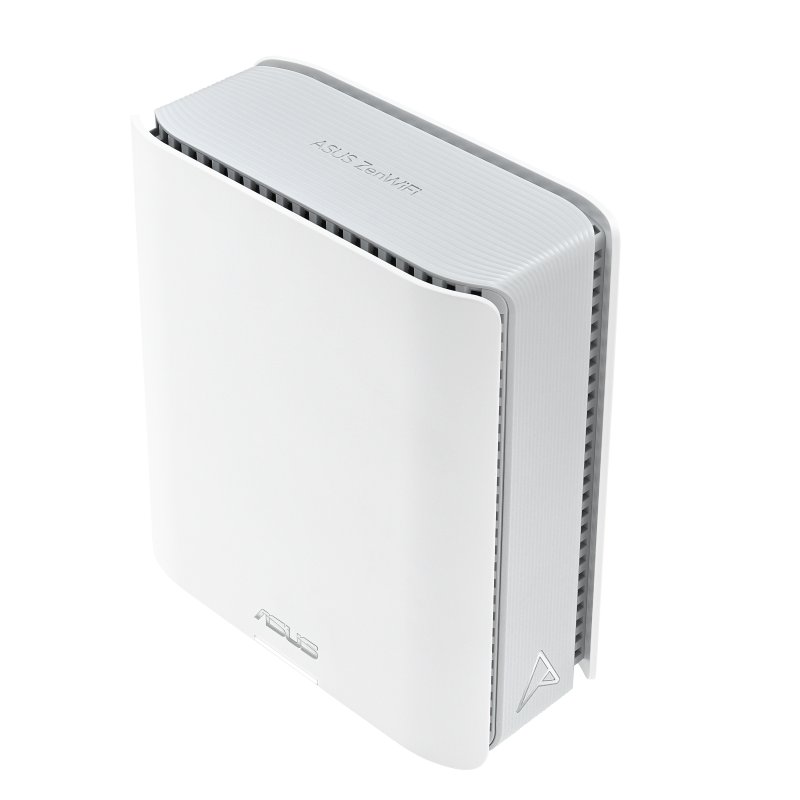 ASUS ZenWiFi BT8 BE1400 WiFi 7 Tri-Band AiMesh 2.5 Gigabit White Wireless Router Mesh Node - 1Pack