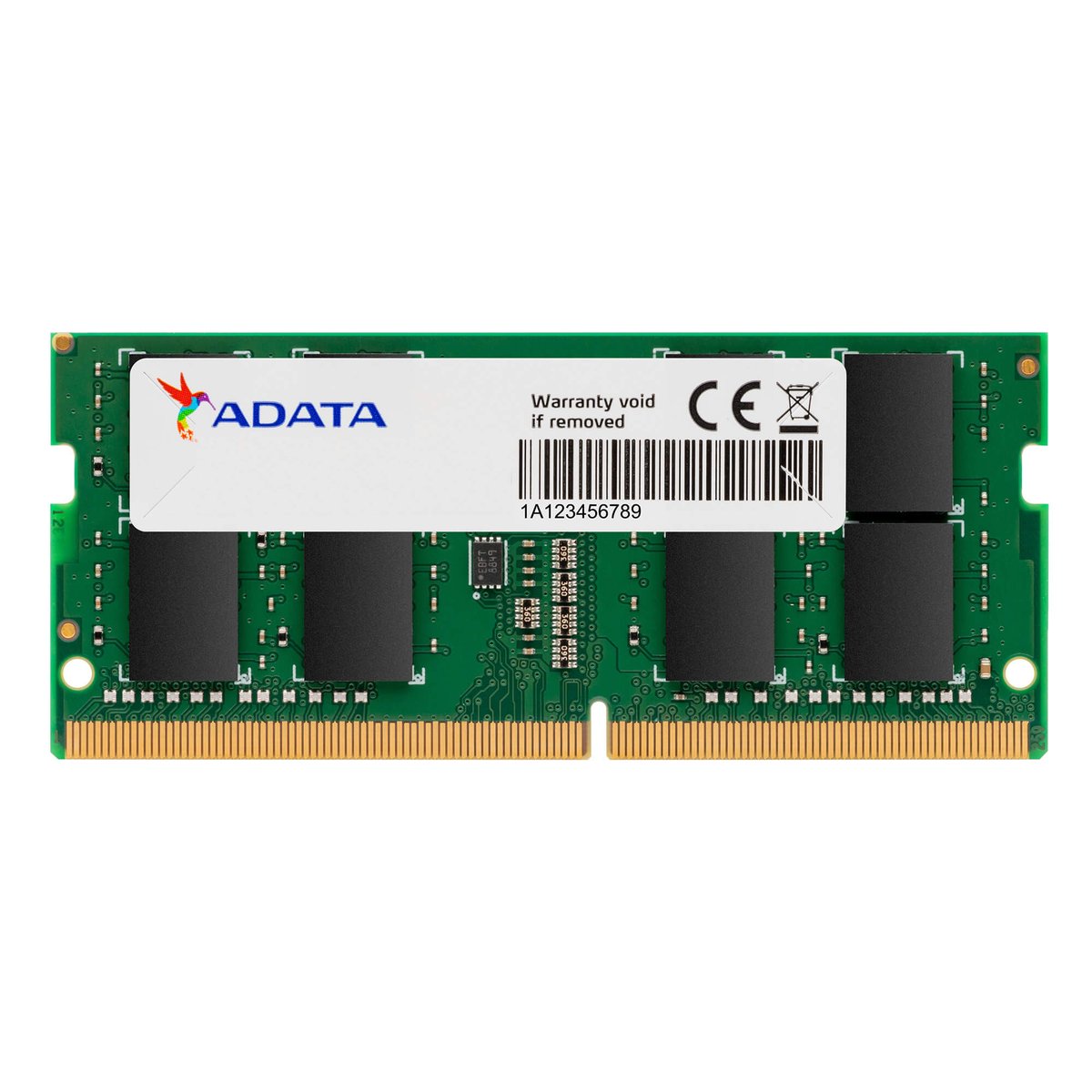 Adata AD4S3200732G22 / AD4S320032G22 Ddr4 Nb so-dimm Valueram , 32Gb ddr4-3200 (pc4-25600) , single rank x8 , CL22 - 260pin , 1.2V - lifetime warranty - Retail pack