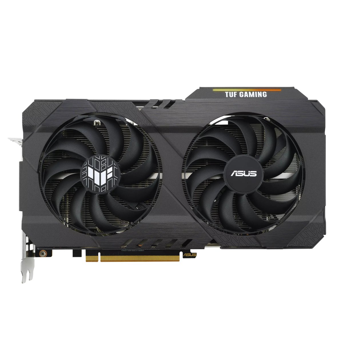Asus 90YV0HA0-M0NA00 - GPU: Radeon RX 6500 XT. Memory: 4GB GDDR6. Base Clock: 2610MHz. Game Clock: 2685MHz. Boost Clock: 2825MHz. Stream Processors: 1024. Memory Speed: 18Gbps. Memory Interface: 64-bit. Max Resolution: 7680 x 4320. Ports: 1x HDMI 2.1, 1x DisplayPort 1.4a. Cooling: Axial-tech fan design, dual ball fan bearings, 2.7-slot design. Features: AMD RDNA 2 architecture, Radeon FreeSync, ASUS Aura Sync, 3-year warranty.
