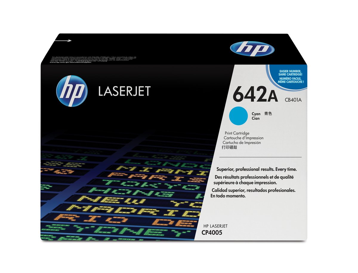 HP CB401A no.642a Cyan toner , 7500pages - for HP CP4005 series