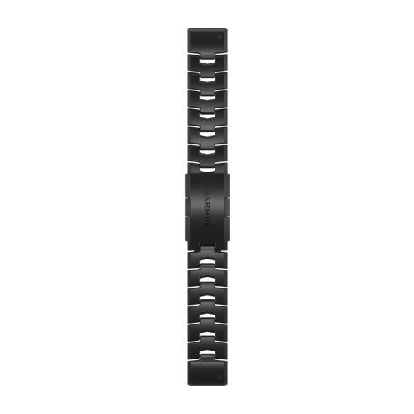 Garmin QUICKFIT® 22 Vented Titanium Bracelet with Carbon Grey DLC Coating