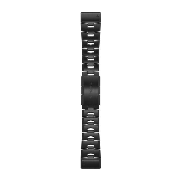 Garmin QUICKFIT® 26 Vented Titanium Bracelet with Carbon Grey DLC Coating