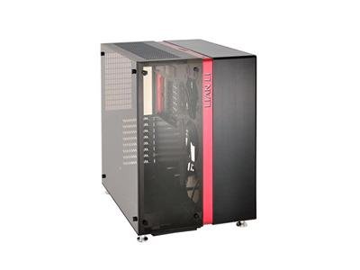 Lian-li pc-o9WRX blk 2x glas