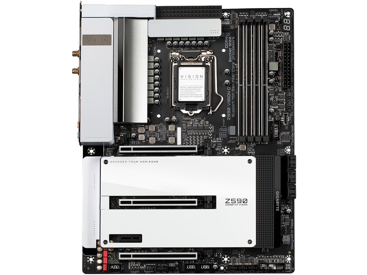 Gigabyte Gb Z590 Vision D +Wifi+Tb4