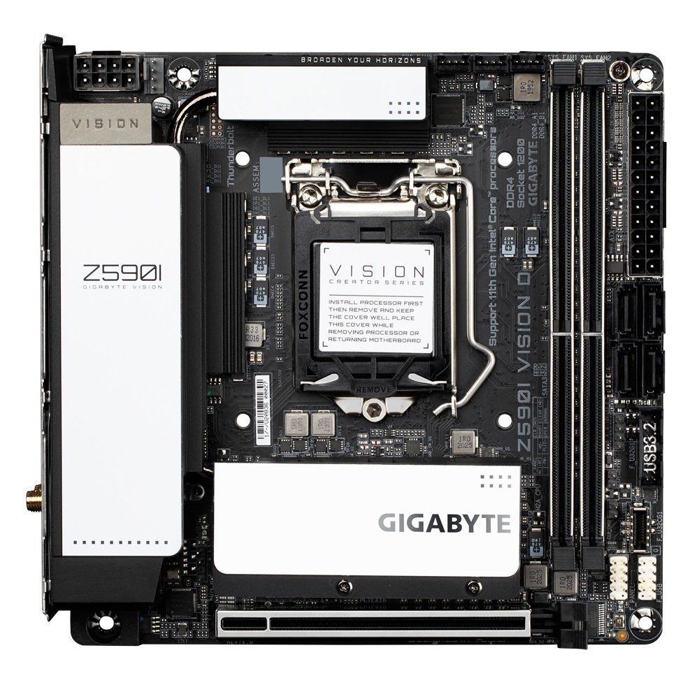 Gigabyte Gb Z590i Vision D+WiFi+Tb4
