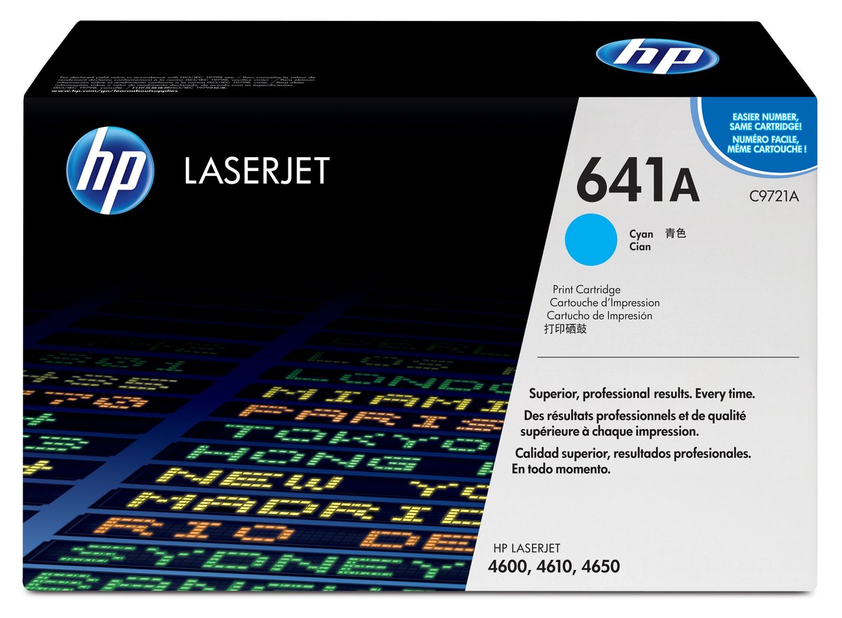 HP c9721a no.641 Cyan - 8000P