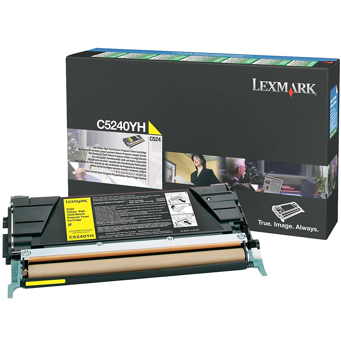 LEXMARK C5240YH YELLOW
