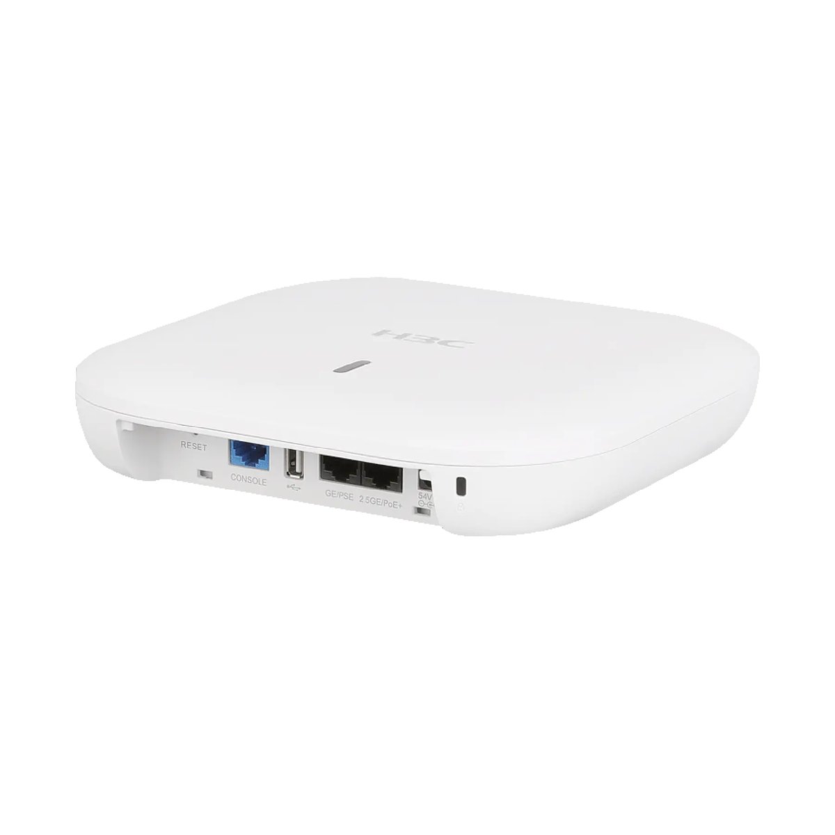 H3C INDOOR AP - 1X 2.5GE , 1X 1GE, POE, 2.4GHZ: 400MBPS; 5GHZ: 1200MBPS, 6 STREAMS TRIPLE RADIO 802.11AX/AC/N, BT 5.0