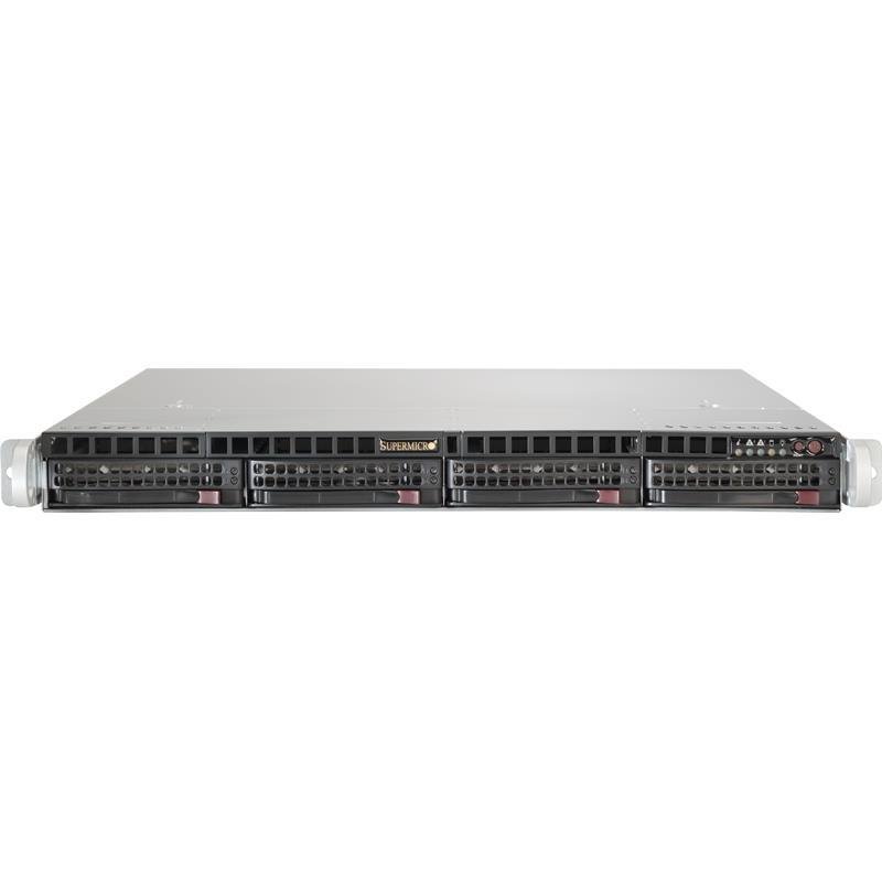 Super Micro SUPERMICRO CHASSIS - RACK 1U 4X 3.5" HOT-SWAP HDD 350W PSU