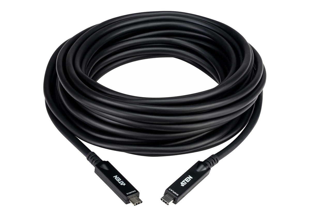 ATEN 10 m Ultra HD USB-C Active Optical Cable