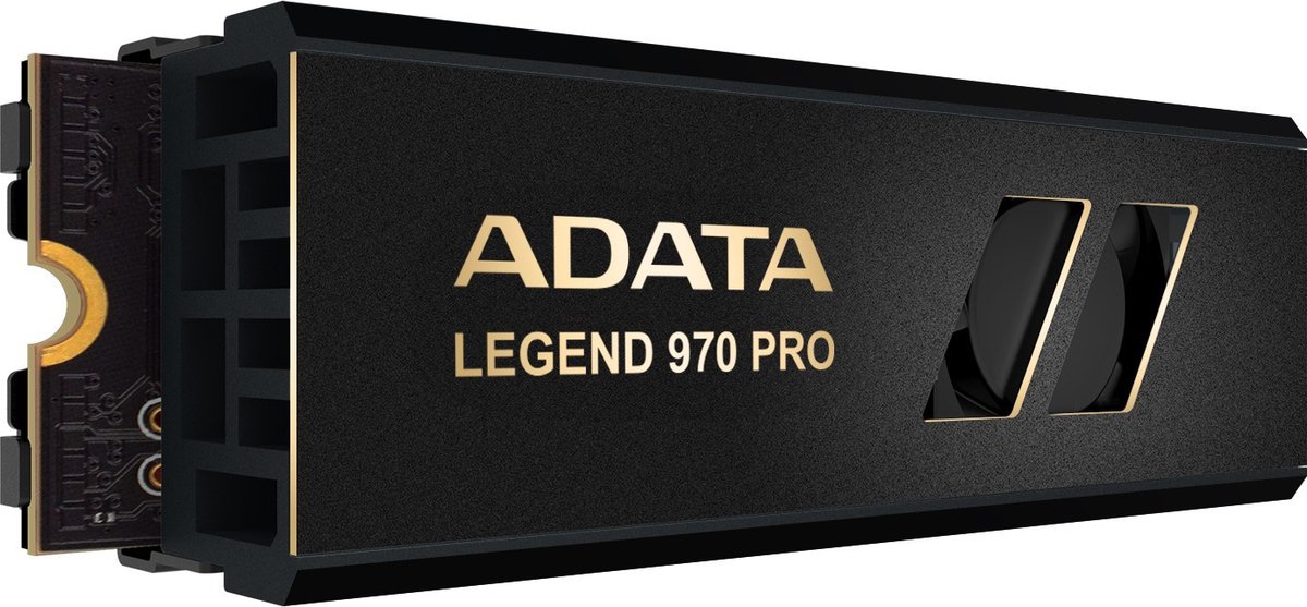 ADATA SLEG-970P-1TCi 1000Gb/1Tb Legend 970P serie - Gen5x4 , thermal guard XTREME ( aluminum fins with dual heatpipes + fan ) - NGFF(M.2) 3D TLC SSD with NVMe 2.0 PCIe Gen5x4 mode SSD , type 2280 -24x81x18mm , innogrit ig5666 controller ( ARM Cortex R8 quad-cores / 8-channel ) with ddr4 cache , LDPC (Low Density Parity Check) ECC , built-in hardware AES-256 encryption , read : 13000mb/sec / write 9500mb/sec , Random read / write 4K ioPS : 1700000 / 1250000 , 1.6millions MTBF with 740TB TBW - 5 years warranty