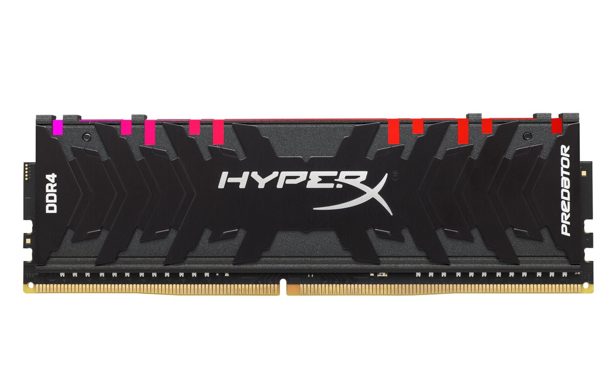 Kingston HX436C17PB3AK2/16 / HX436C17PB4AK2/16 DDR4-3600 ( pc4-28800) , hyper-x RGB predator with tall heatsink , CL17 , 8Gb x 2 kit - support Intel XMP ( eXtreme Memory Profiles ) , 1.35 - 288pin - lifetime warranty