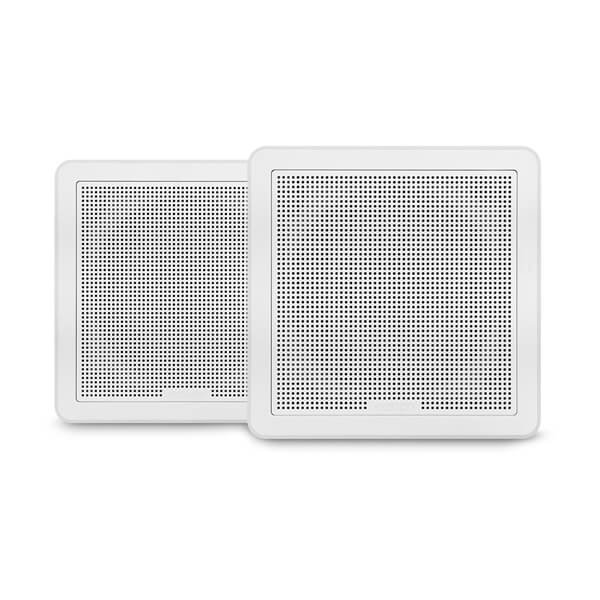 Garmin FM-F65SW, Fusion, Flush Mount Spkr, 6.5", Square White