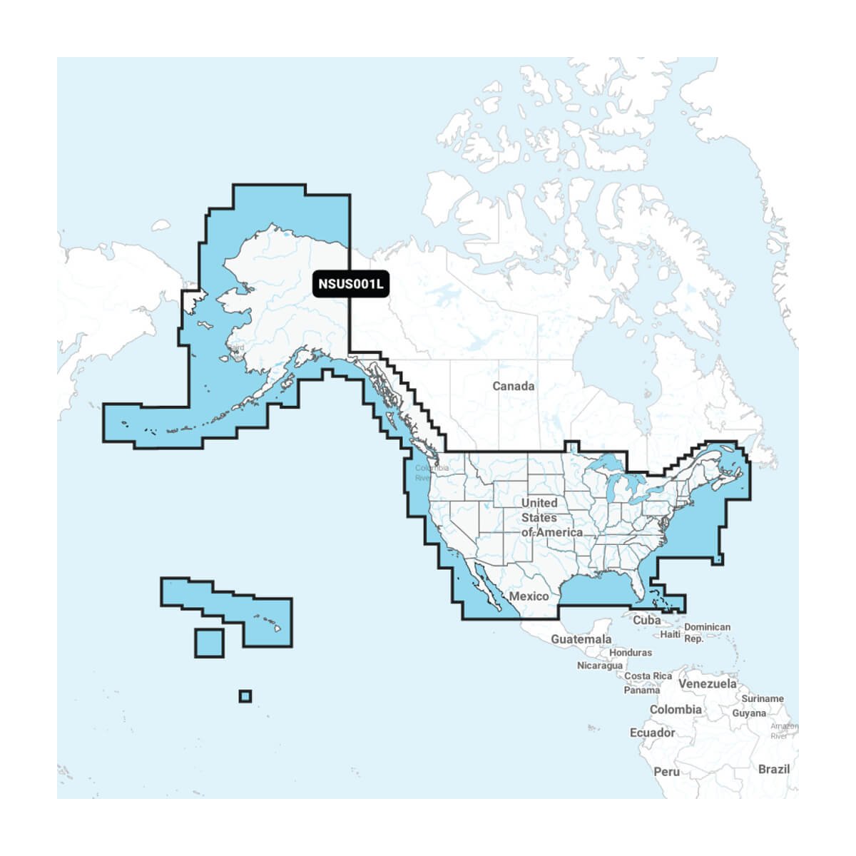 Garmin NSUS001L U.S. & Coastal Canada (GN+)