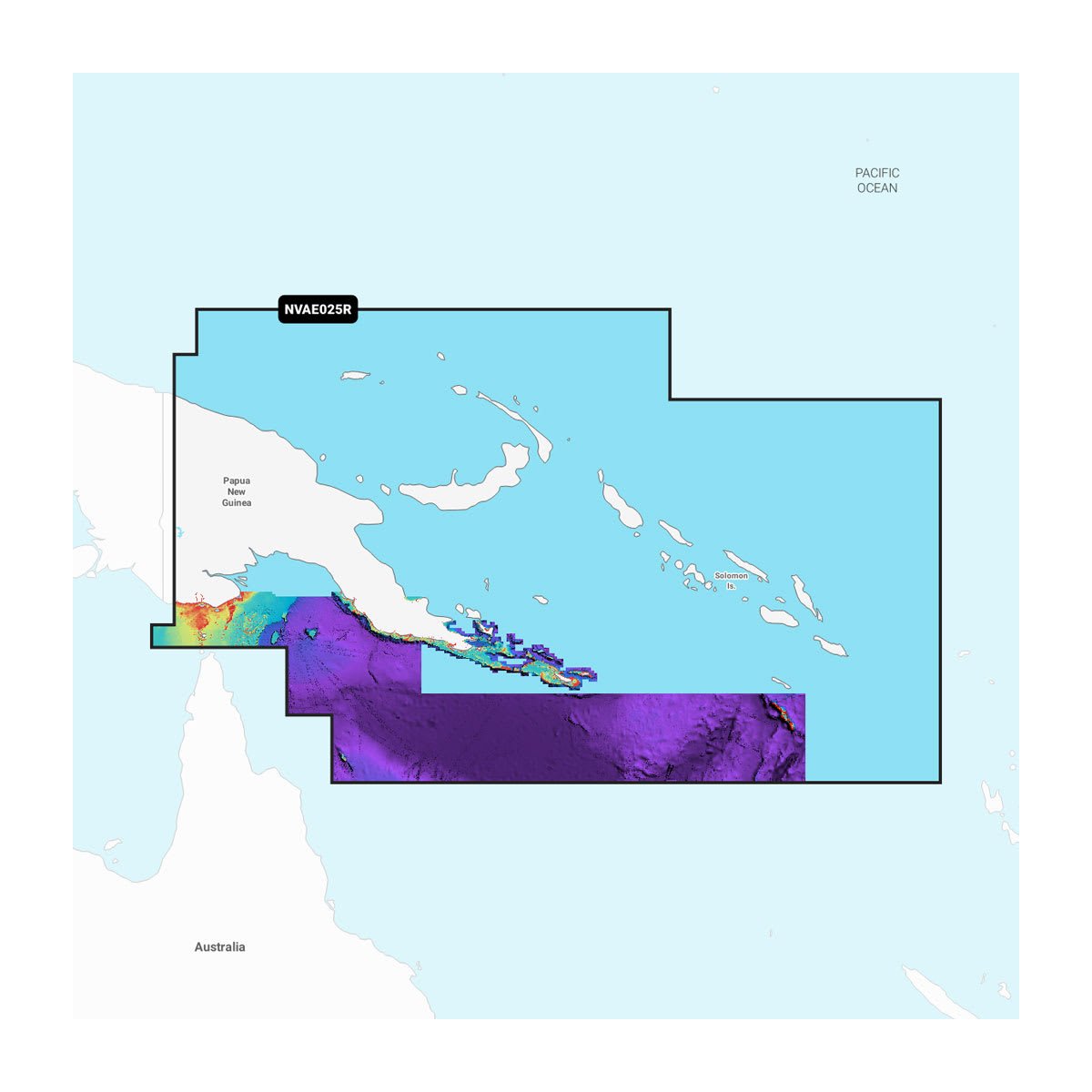 Garmin NVAE025R Papua New Guinea & Solomon Isl. (GNV+)