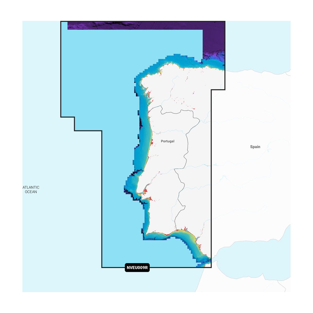 Garmin NVEU009R Portugal & Spain, Northwest (GNV+)