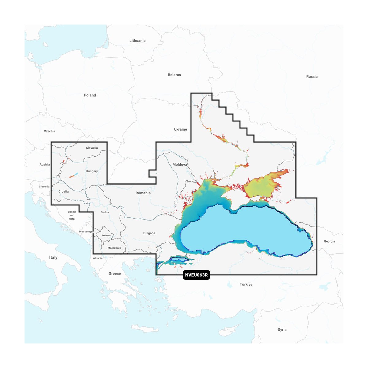 Garmin NVEU063R Black Sea & Azov Sea (GNV+)