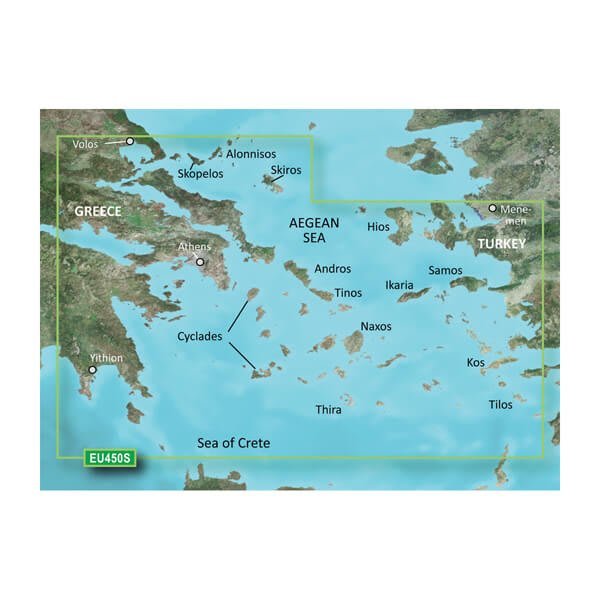 Garmin VEU450S-g3 Athens and Cyclades