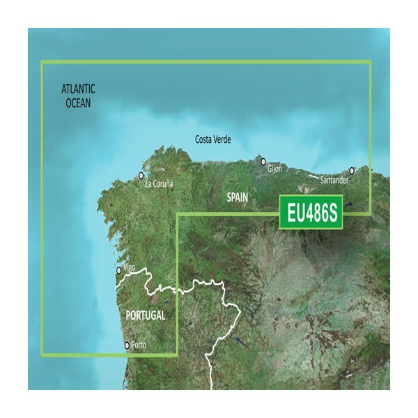 Garmin VEU486S-g3 Galicia and Asturias