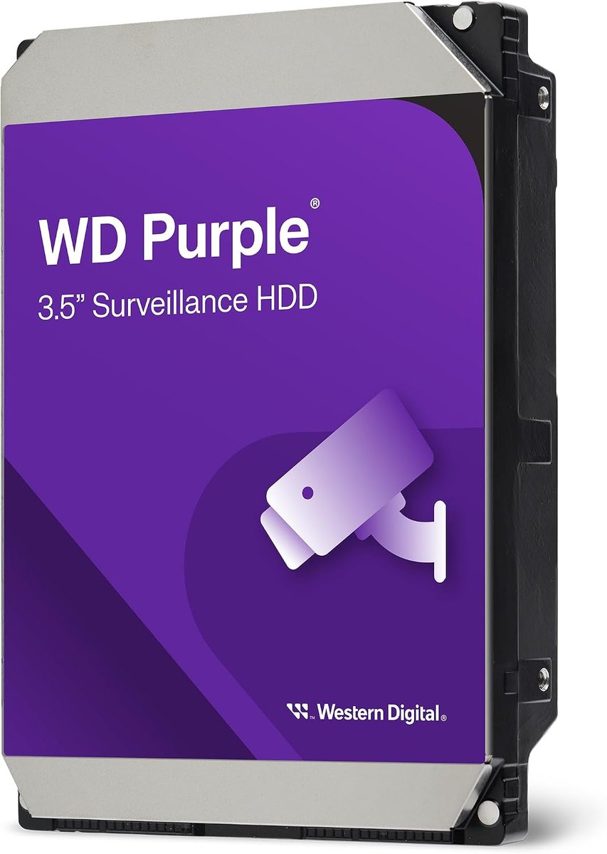 Samsung SSD Western Digital WD Purple 3.5'' 6TB Surveillance HDD