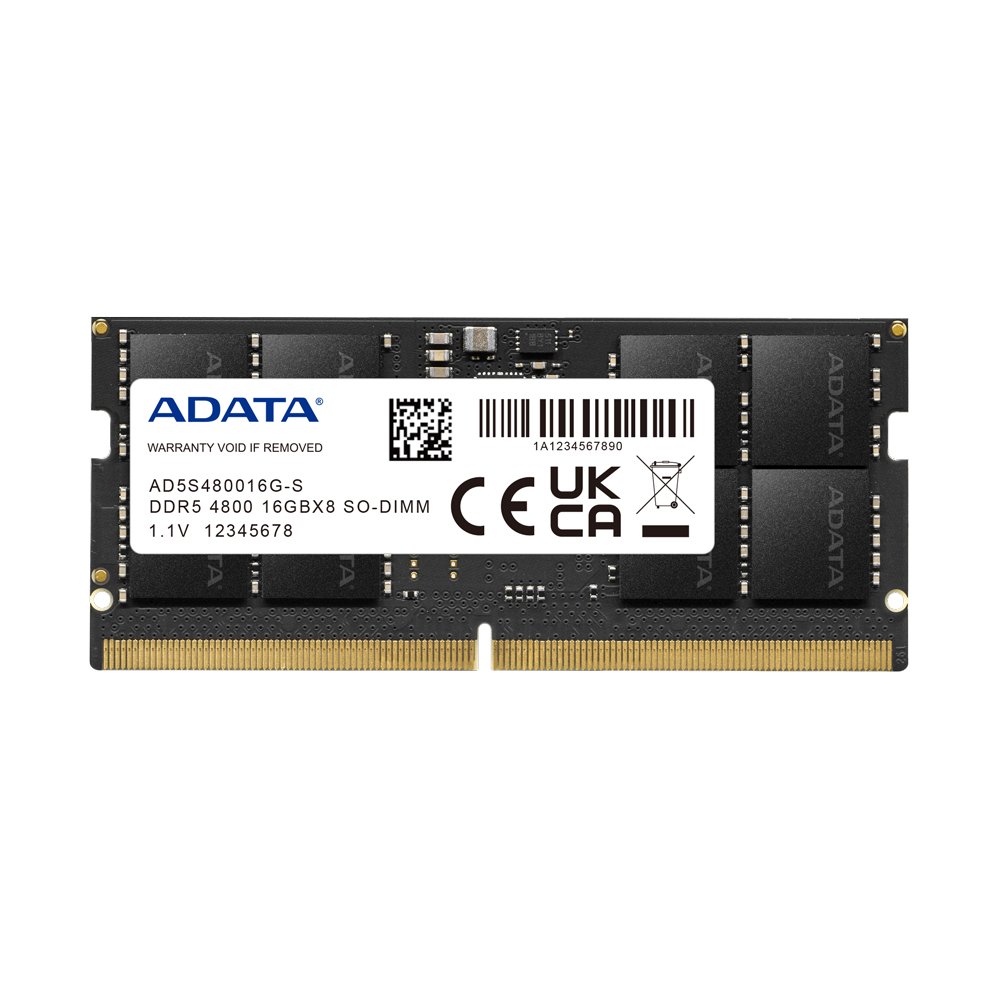 Adata Premier Value - 16GB x1 (16GB) , DDR5-4800MT/s , CL40 , SO-DIMM