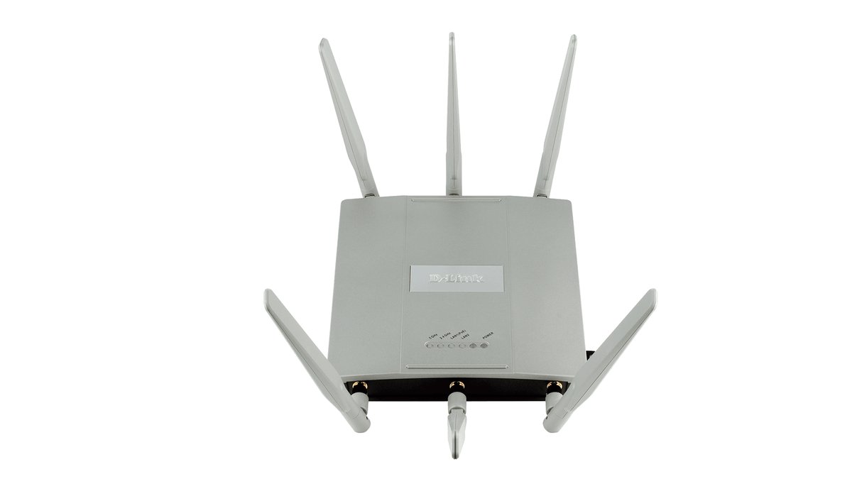 D-Link DAP-2695 AirPremier AC1750 Simultaneous Dual Band exterior outdoor POE access point - all-weather plenum-rated metal housing , built-in heater with temperature sensor , 2.4/5Ghz dual band , 802.11a/b/g/n/AC 1750Mbps (1300+450) , 2x gigabit lan connection , support WDS , 6x detachable 4/6dbi antenna , 64/128bit WEP , load balancing , mutiple SSiD , wall mountable