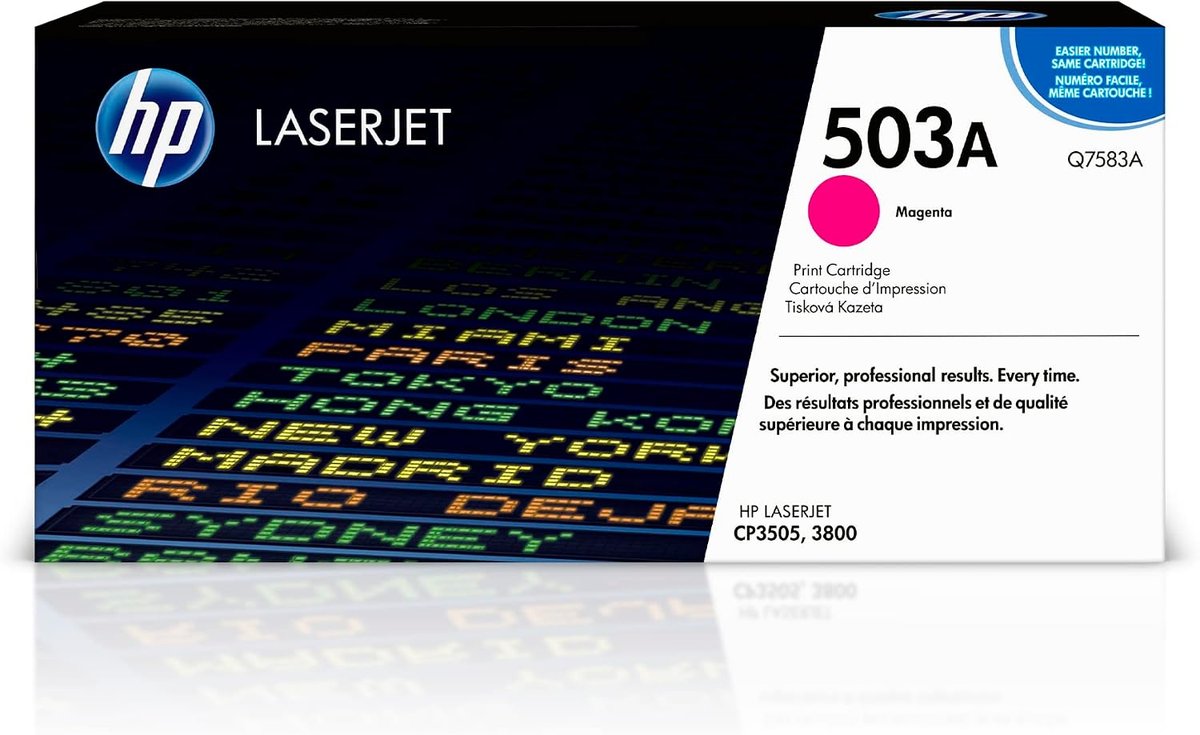 HP Q7583A no.503a Magenta toner , 6000pages - for HP color laserjet 3800mfp, CP3505 series