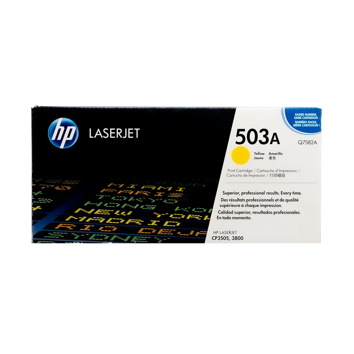 HP Q7582A no.503a Yellow toner , 6000pages - for HP color laserjet 3800mfp, CP3505 series